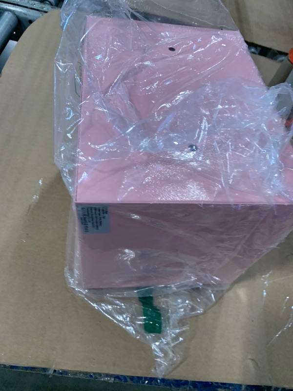 Photo 1 of **MIAAING KEY ***07/19 SOLD FOR PARTS // FINAL SALE ***
Digital Electronic Money Safe, Steel Security Lock Box with Keypad, Office Hotel Business Jewelry Gun Cash Safe, 0.23 Cubic Feet, 9.06" W x 6.69" D x 6.69" H?pink?