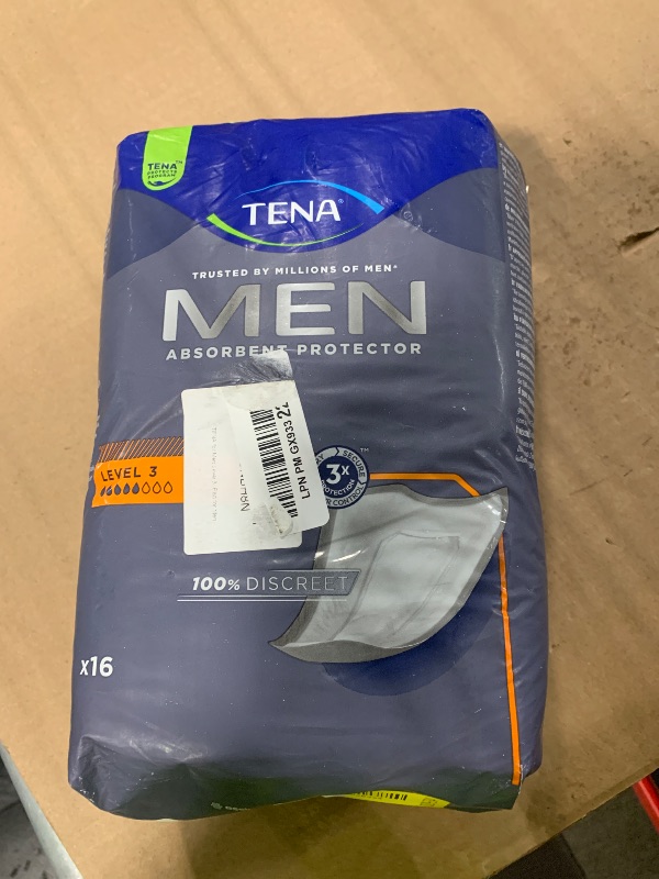 Photo 1 of ***&ONLY ONE***
Level 3 Incontinence Guards for Men, Heavy Absorbency, Maximum Protection, Odor Control,
