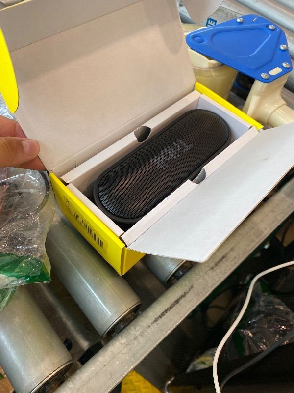 Photo 1 of [MAJOR DAMAGE] [NONFUNCTIONAL] Tribit XSound Go Bluetooth Speaker, 16W Portable Wireless Speaker with Loud Sound, 24H Playtime, IPX7 Waterproof, Custom EQ, XBass, BT5.3, TWS Pairing, Type-C, Outdoor/Home/Travel/Beach/Shower (Black)