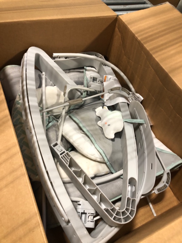 Photo 1 of *** NEEDS TO BE CLEANED **** Ingenuity Keep Cozy 3-in-1 Grow with Me Vibrating Baby Bouncer, Seat & Infant to Toddler Rocker, Vibrations & -Toy Bar, 0-30 Months Up to 40 lbs (Weaver)