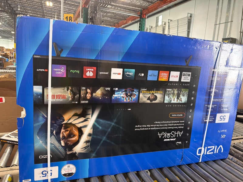 Photo 1 of ***FACTORY SEALED****UNTESTED***Vizio V4K55M-0801 55 4k Hdr Smart Tv Mntr