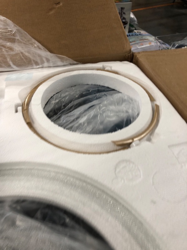 Photo 1 of ****CHECKED  7/11 - AS IS/NO RETURNS - SALE FINAL - FOR PARTS ONLY****GE Countertop Microwave Oven, 1,150-watt Capacity, 1.6 Cubic Ft., 8 Auto Setting Cooking Settings, Child-Lock Technology, Kitchen Essentials for the Countertop, Dorm Room or Apartment, 
