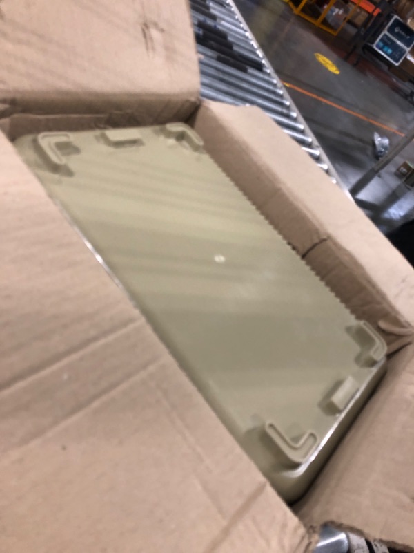 Photo 1 of ***MAJOR DAMAGE TO FRONT **** Engel UC19 19qt Leak-Proof, Air Tight, Drybox Cooler and Small Hard Shell Lunchbox for Men and Women in Tan
