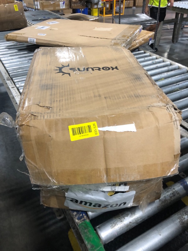Photo 1 of ***COVERS NOT INCLUDED*** SUNROX DryFast Foam Outdoor Patio Chair Cushions with DryMesh Drainage, All-Weather FadeShield Water Resistant Patio Furniture Cushions 24"x22"x4", 4 Pack Cream