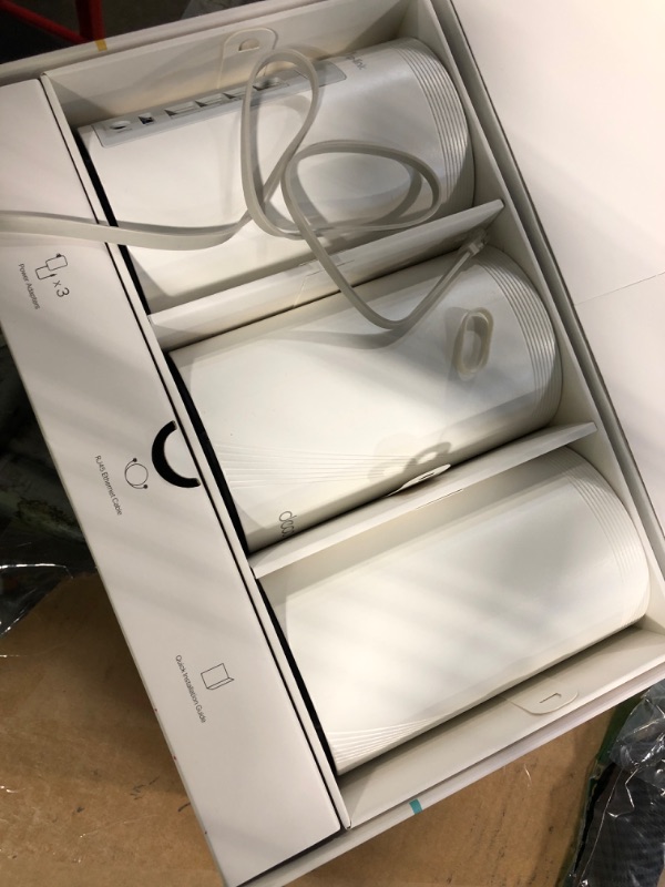 Photo 1 of ** USED** TP-Link Deco 7 Pro BE63 Tri-Band WiFi 7 BE10000 Whole Home Mesh System - 6-Stream 10 Gbps, 4x2.5G Ports Wired Backhaul, 4X Smart Internal Antennas, VPN, HomeShield, Free Expert Support (3-Pack)
