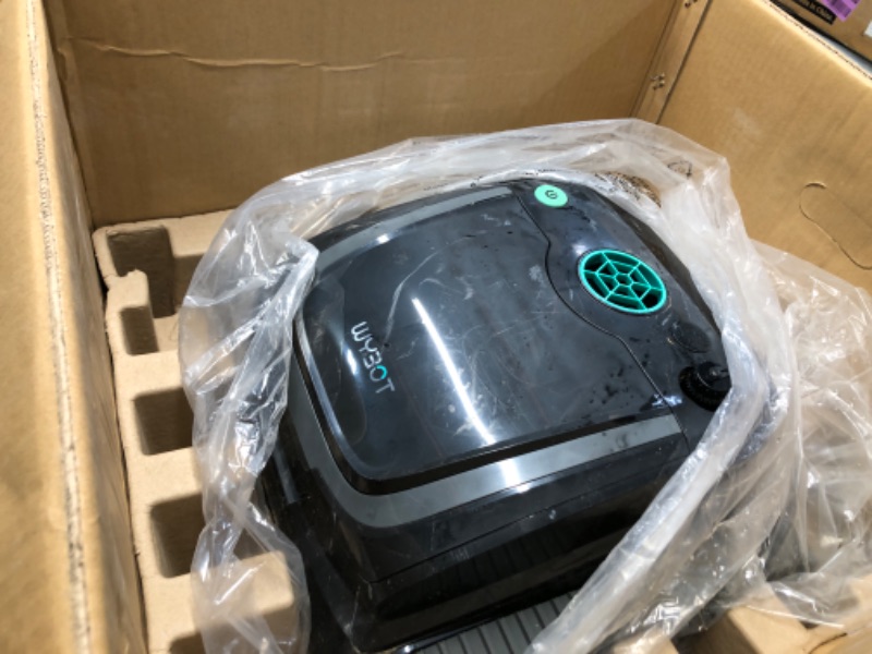 Photo 1 of (2025 NEW) WYBOT S2 Solar Powered Robotic Pool Vacuum Cleaner for Inground Pools, Auto Return & Charge, Enhanced Scheduled Cleaning, Area Cleaning, 3D Adsorption System, Covers 3,229 Sq.Ft