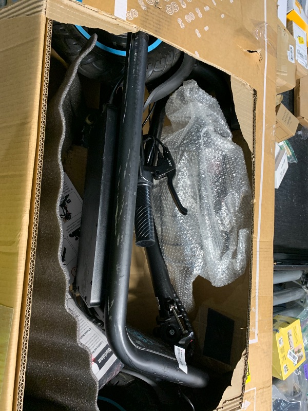 Photo 1 of ***SCRATCH MARKS, HAS BEEN LAID DOWN LOOKS LIKE AT LOW SPEED***Gyroor Electric Scooter for Adults & Teens with Seat, 450W Motor, Upgraded Stable Battery, 20 Miles Range, Folding Commuter Scooter, Comfort Seat, Bonus Lock & Phone Holder for Urban Travel, C