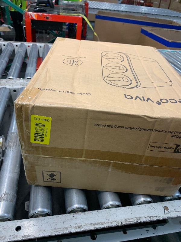 Photo 1 of **STOCK PHOTO FOR REFERENCE ONLY** Ecoviva UF800G 0.01?m Ultra-Filtration Under Sink Water Filter Meet NSF 42 / 372 Standards Tankless Ultra Compact Design, No Electricity & Wastewater, Preserve Beneficial Minerals No TDS Reduction