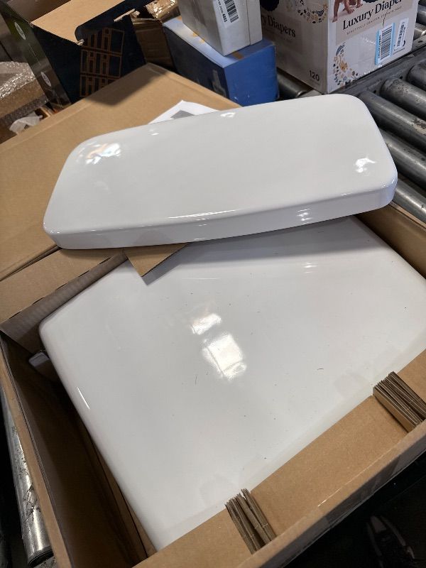 Photo 1 of ***FACTORY SEALED*** TOTO Drake 1.6 GPF Toilet Tank with WASHLET+ Auto Flush Compatibility, Cotton White - ST776SA#01