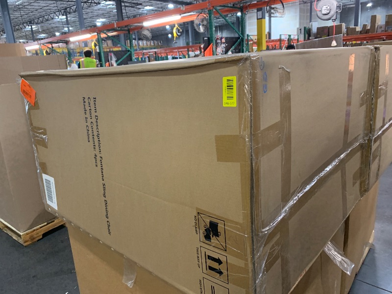 View 2 of ****CHAIRS ONLY**** ***PARTIAL SET - PRICE ADJUSTED*** Fontana 5-Piece Aluminum Outdoor Dining Set with 4 Sling Chairs and a 48 in. Cast-Top Table
