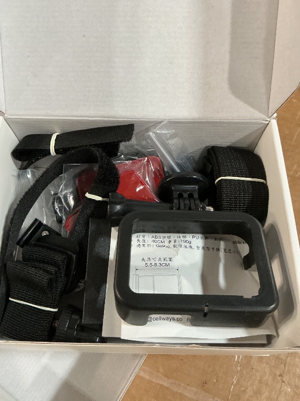 Photo 1 of **FOR PARTS, DOES NOT TURN ON**
Xoieod Action Camera 4K 60FPS 64MP, Waterproof Action Camera, 6-Axis Electronic Image Stabilization, Sports Camera for Surfing, Snorkeling, Motorcycle Riding