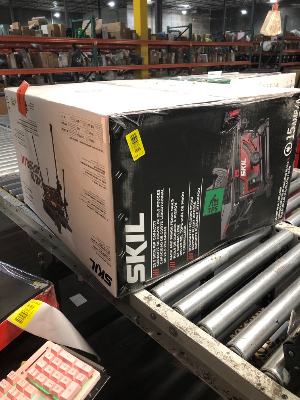 Photo 1 of ***FACTORY SEALED ***
SKIL 15 Amp 10 Inch Portable Jobsite Table Saw with Folding Stand- TS6307-00