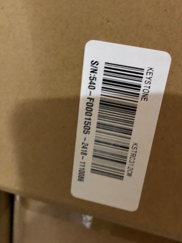 Photo 1 of ***FACTORY SEALED ***TRUCK/TRAILER PICKUP ONLY***Keystone New Standard 3.1 Cu. ft. 18.5 in W Compact Standard Door Refrigerator/Freezer, White, KSTRC312CW