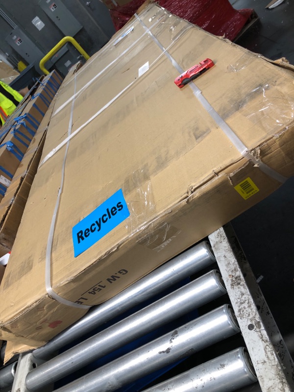 Photo 1 of ***TRUCK/TRAILER PICKUP ONLY***FACTORY SEALED - OPENED FOR INSPECTION***DreamLine Encore 56-60 in. W x 76 in. H Semi-Frameless Bypass Shower Door in Chrome, SHDR-1660760-01