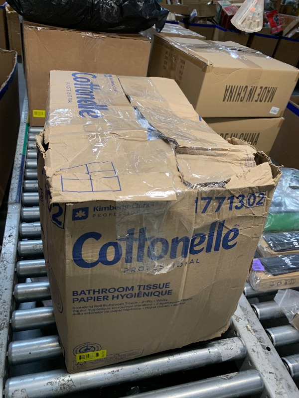 Photo 1 of **ONLY 48 ROLLS***CCottonelle Professional Standard Roll Bulk Toilet Paper (17713), 2-Ply, White (60 Rolls of 451 Sheets, 27,060 Sheet Total)