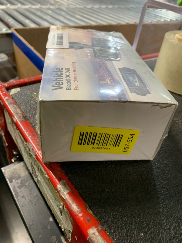 Photo 1 of ***FACTORY SEALED ***
 XYGCACO 4 Channel 360° Dash Cam Front Rear Inside and Left Right, 4K+1080P*3 FHD Car Camera, 5GHz WiFi and App Control, 24H Parking Mode, 8 IR Lamps Night Vision, Includes 64GB SD Card, Black
