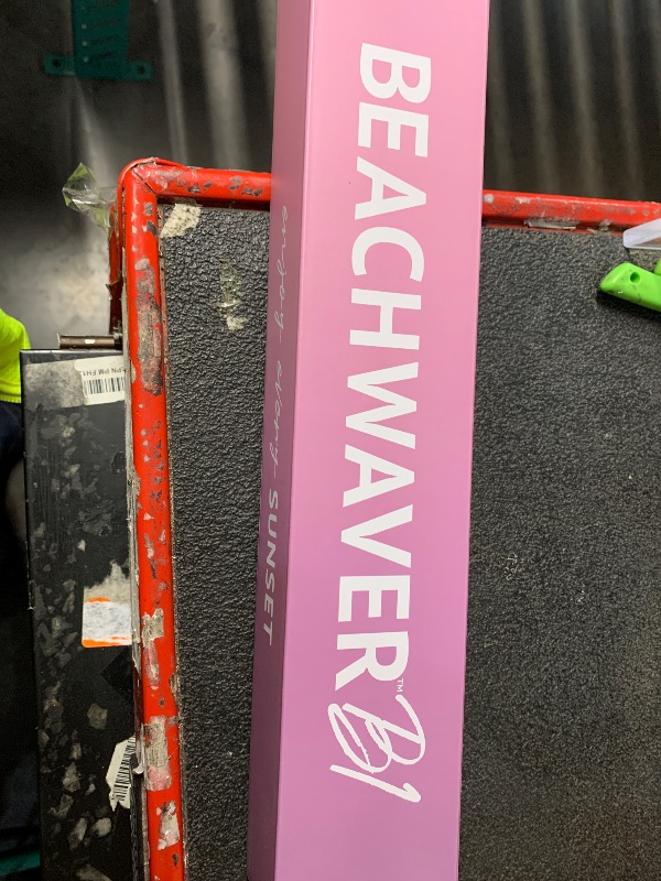 Photo 1 of ***FACTORY SEALED***The Beachwaver Co. B1 Rotating Curling Iron - Pink Sunset | Automatic 1-Inch Ceramic Curling Iron - Most Common Barrel Size for All Hair Lengths! | Auto-Shut Off, Travel-Friendly, Dual Voltage