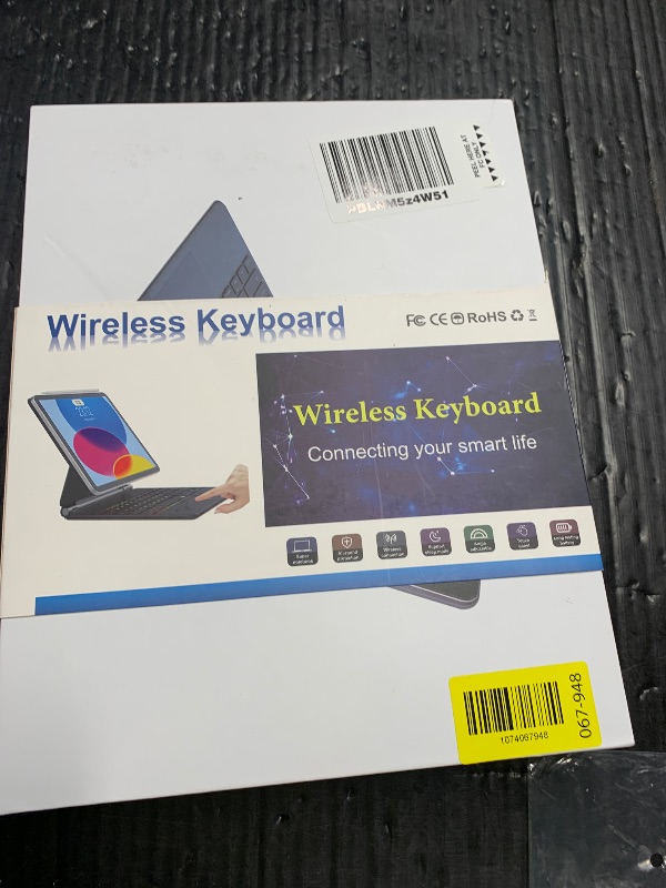 View 2 of [Upgraded] Keyboard Case for iPad Air 13 inch (M4/2026 /M3 2025/M2, 2024),iPad Pro 12.9 inch (3/4/5/6th Gen)?Easy-Set Magnetic – Floating Cantilever Stand – Backlit Keyboard with Multi-Touch Trackpad