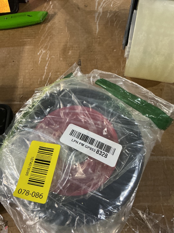 Photo 1 of (2-Pack) AR-PRO 6” x 1.5” Flat Free Solid Rubber Wheel Assemblies - Replacement Hand Truck Wheels with Ball Bearings and 1/2” Bore Hole Diameter - Heavy-Duty Solid Rubber Wheels 132 lbs Load Capacity