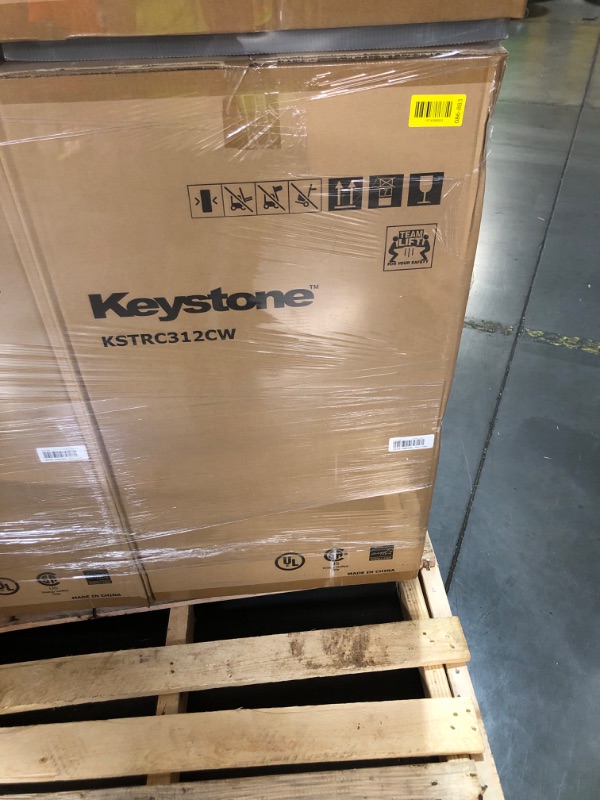 Photo 1 of ***FACTORY SEALED*** Keystone New Standard 3.1 Cu. ft. 18.5 in W Compact Standard Door Refrigerator/Freezer, White, KSTRC312CW