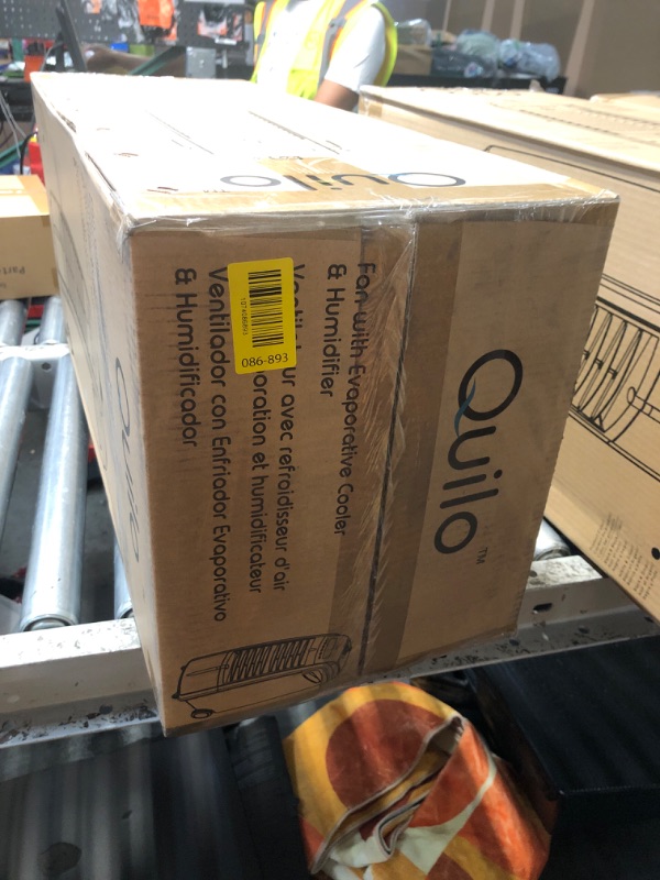Photo 1 of ***FACTORY SEALED ***
Quilo 3in1 Quiet Energy Efficient Portable Tower Fan with Evaporative Cooler & Humidifier, QE1SKS