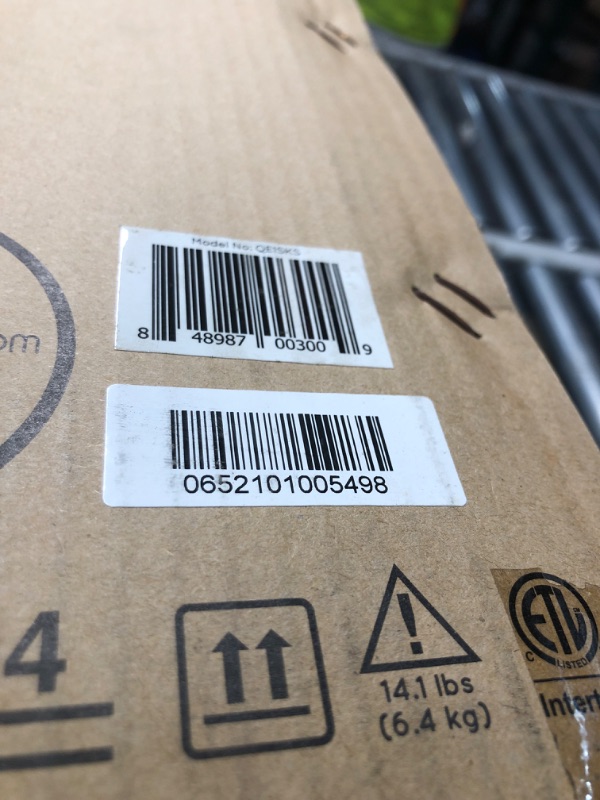 Photo 1 of ***FACTORY SEALED ***
Quilo 3in1 Quiet Energy Efficient Portable Tower Fan with Evaporative Cooler & Humidifier, QE1SKS