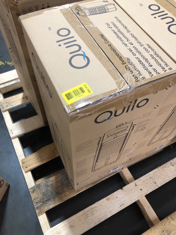 Photo 1 of ***FACTORY SEALED ***
Quilo 3in1 Quiet Energy Efficient Portable Tower Fan with Evaporative Cooler & Humidifier, QE1SKS