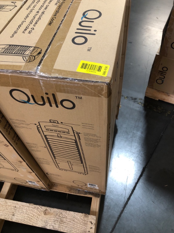 Photo 1 of ***FACTORY SEALED ***
Quilo 3in1 Quiet Energy Efficient Portable Tower Fan with Evaporative Cooler & Humidifier, QE1SKS