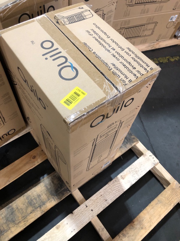 Photo 1 of ***FACTORY SEALED ***
Quilo 3in1 Quiet Energy Efficient Portable Tower Fan with Evaporative Cooler & Humidifier, QE1SKS