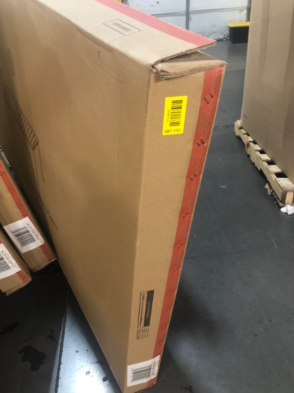 Photo 1 of ***FACTORY SEALED - OPENED FOR INSPECTION***TRUCK/TRAILER PICKUP ONLY***Outdoor Dining Table with Synthetic Gray Wash Teak Poly Slats - Steel Framed Restaurant Table with Umbrella Holder Hole
64x36