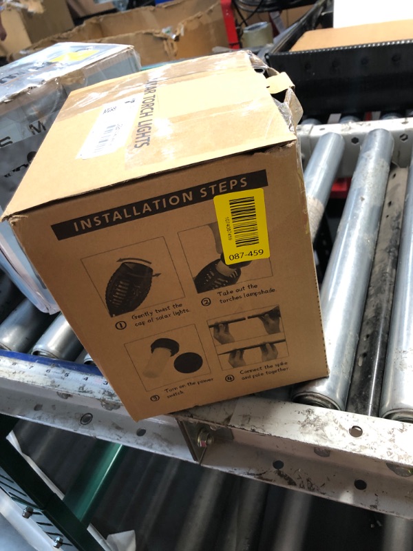 Photo 1 of ***MISSING PARTS***
KYEKIO Solar Torch Light with Flickering Flame, 12Pack Solar Lights Outdoor, Solar Garden Lights Outdoor Waterproof, Luces Solares para Exteriores, Outside Lighting for Pathway Yard Patio Decorations