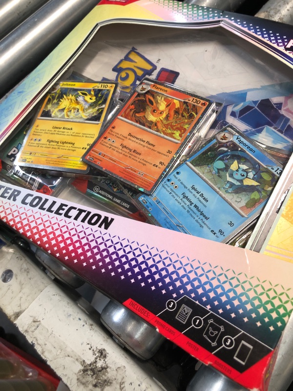 Photo 1 of ***FACTORY SEALED - OPENED FOR INSPECTION***Pokemon TCG: Scarlet & Violet—Prismatic Evolutions Poster Collection