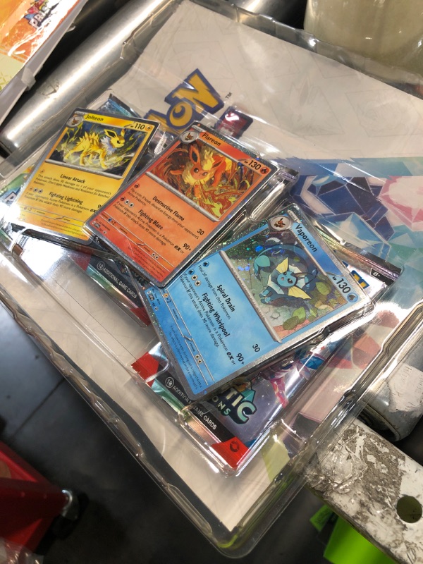 Photo 1 of ***FACTORY SEALED - OPENED FOR INSPECTION***Pokemon TCG: Scarlet & Violet—Prismatic Evolutions Poster Collection