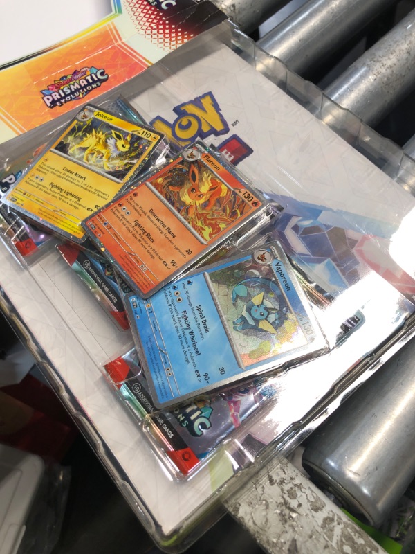 Photo 1 of ***FACTORY SEALED - OPENED FOR INSPECTION***Pokemon TCG: Scarlet & Violet—Prismatic Evolutions Poster Collection