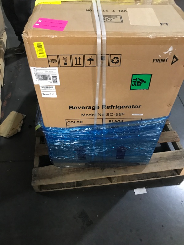 Photo 1 of ***FACTORY SEALED******TRUCK/TRAILER PICKUP ONLY***Advanics 20 Inch Beverage Refrigerator Cooler,Under Counter Drink Fridge with Glass Door, Built-in or Freestanding, Quiet Compressor Cooling, 120 Can Capacity for Beer and Soda