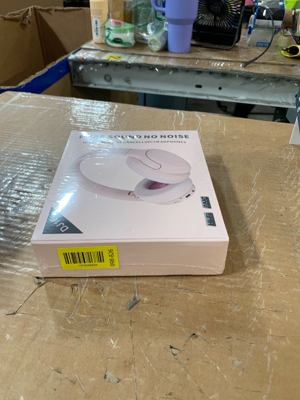 Photo 1 of ******* factory sealed *******TANKASE Active Noise Cancelling Headphones, Wireless Over Ear Bluetooth Headphones,100H Play Time Bluetooth Headphone with Microphone,Lightweight and Foldable Comfortable Deep Bass for Work/Gym Pink
