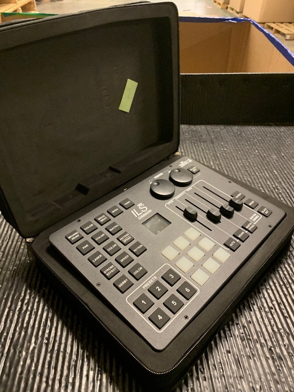 Photo 1 of CHAUVET DJ – ILS Command Lighting Controller | Sound-Activated Music Sync | Instant Show Creation | Master Control Hub for ILS-Compatible Lighting Fixtures and Simplified Performance Control