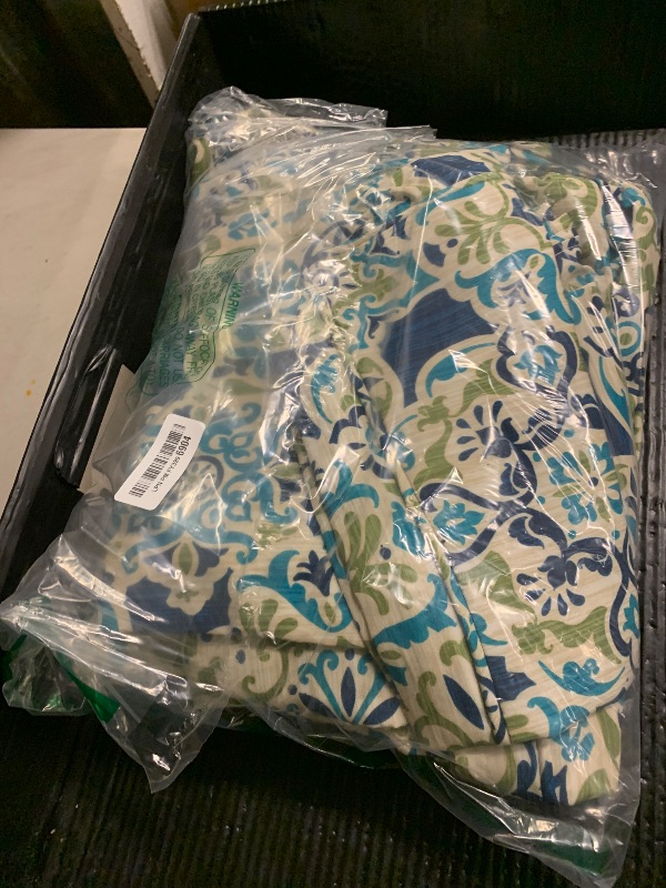 Photo 1 of Frxeyaliz 14Pcs Outdoor Cushion Covers Replacement Washable Waterproof UV w/Zipper for 6-Seaters Sofa Patio Slipcovers Set Seat and Back Covers Only (Morocco Dream, 25x25x3.15inch)