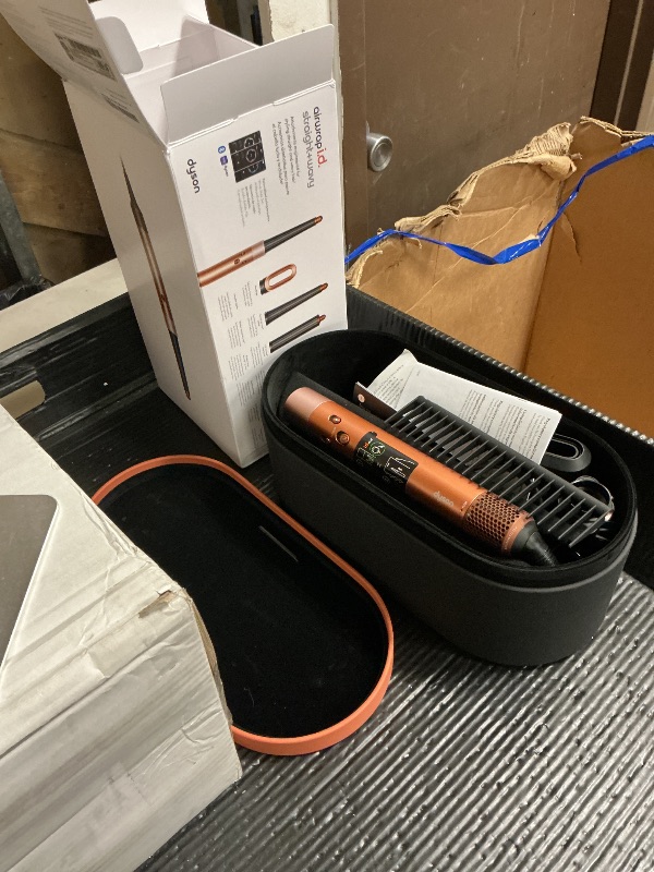 Photo 1 of Dyson Airwrap i.d. Multi-Styler, Allure Winner, Bluetooth Connected, No Heat Damage, 6-in-1 Versatility, Intelligent Hair Styler