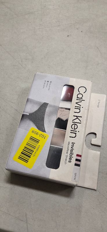 Photo 1 of Calvin Klein Invisibles Seamless Thong Panties, 5 Pack
