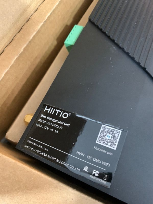 Photo 1 of HIITIO Micro Inverter Data Management Unit, Secure TLS Encryption & Dual-Power Redundancy, Dual-Power Backup | Solar Plant/Wind Farm Monitoring, Industrial Automation - CSA Listed