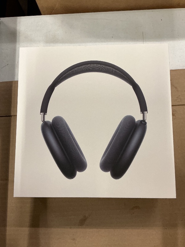 Photo 1 of Apple AirPods Max Wireless Over-Ear Headphones, Pro-Level Active Noise Cancellation, Transparency Mode, Personalized Spatial Audio, USB-C Charging, Bluetooth Headphones for iPhone - Midnight
