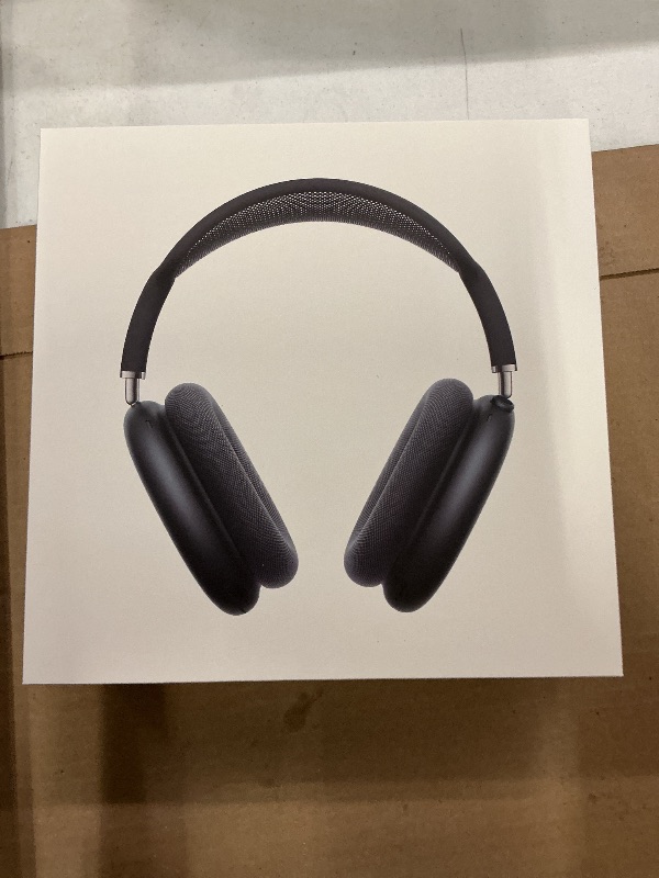 Photo 1 of Apple AirPods Max Wireless Over-Ear Headphones, Pro-Level Active Noise Cancellation, Transparency Mode, Personalized Spatial Audio, USB-C Charging, Bluetooth Headphones for iPhone - Midnight
