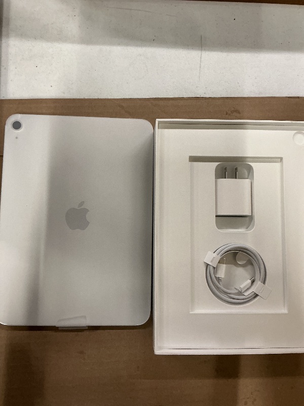 Photo 1 of Apple iPad 11-inch: A16 chip, 11-inch Model, Liquid Retina Display, 128GB, Wi-Fi 6, 12MP Front/12MP Back Camera, Touch ID, All-Day Battery Life — Silver