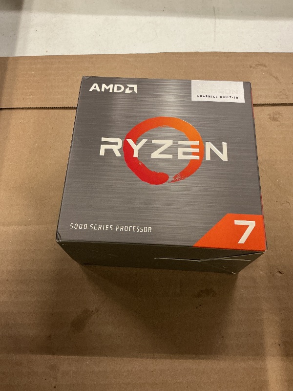 Photo 1 of AMD Ryzen™ 7 5700G 8-Core, 16-Thread Desktop Processor with Radeon™ Graphics
