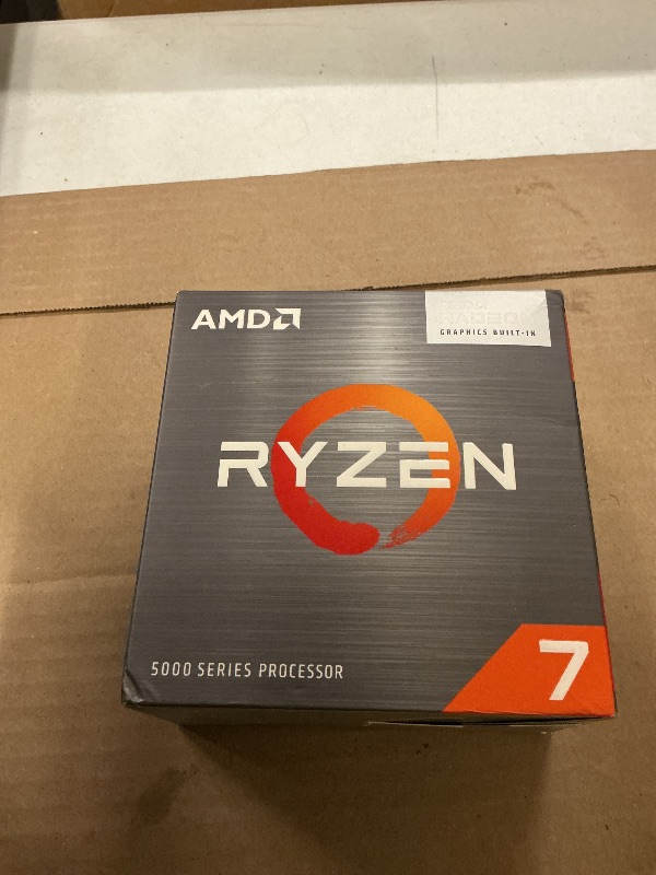 Photo 1 of AMD Ryzen™ 7 5700G 8-Core, 16-Thread Desktop Processor with Radeon™ Graphics