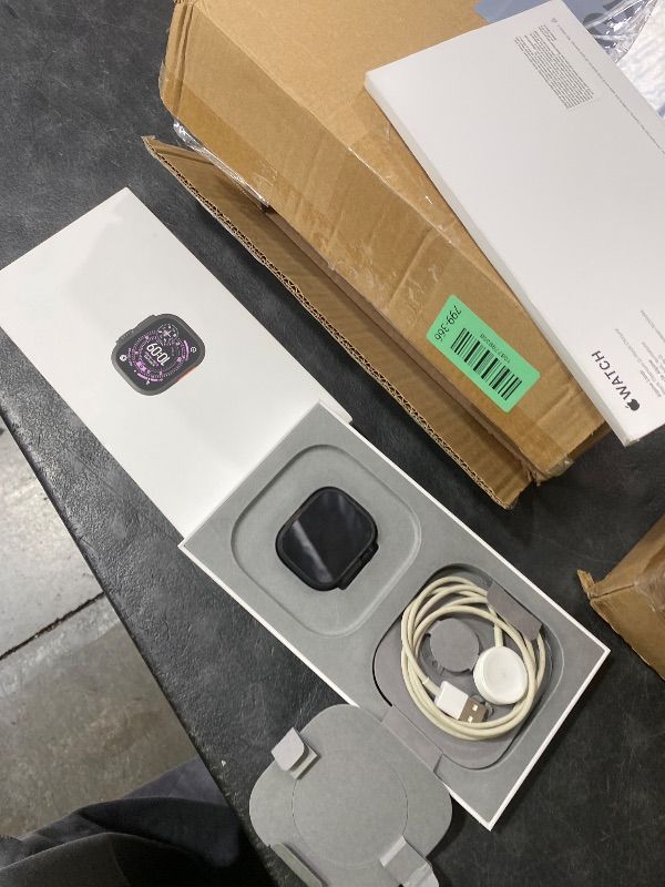 Photo 1 of LOCKED---------------------------------Apple Watch Ultra 3 [GPS + Cellular 49mm] Running & Multisport Smartwatch w/Rugged Titanium Case w/Black Alpine Loop - S. Satellite Communications, Advanced Health & Fitness Tracking