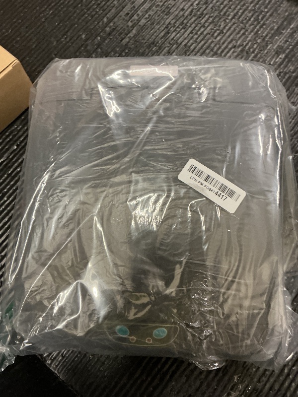 Photo 1 of iTouchless New Sensor Trash Can Lid Replacement for Models IT13MX, IT13MXL, DZT13P, DZT13PL, DZT13M, and DZT08P, DZT08PL, and Other Variants