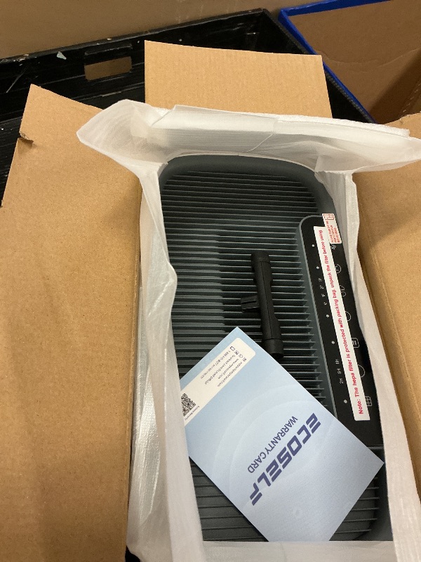 Photo 1 of Air Purifiers for Home Large Room, Cover Up to 2400 Ft² with True HEPA Filter, Smart Mode, PM2.5 Air Quality Display, 22dB Sleep Mode, Aromatherapy with 2X-Purification & 360°Air Outlet, HAP603