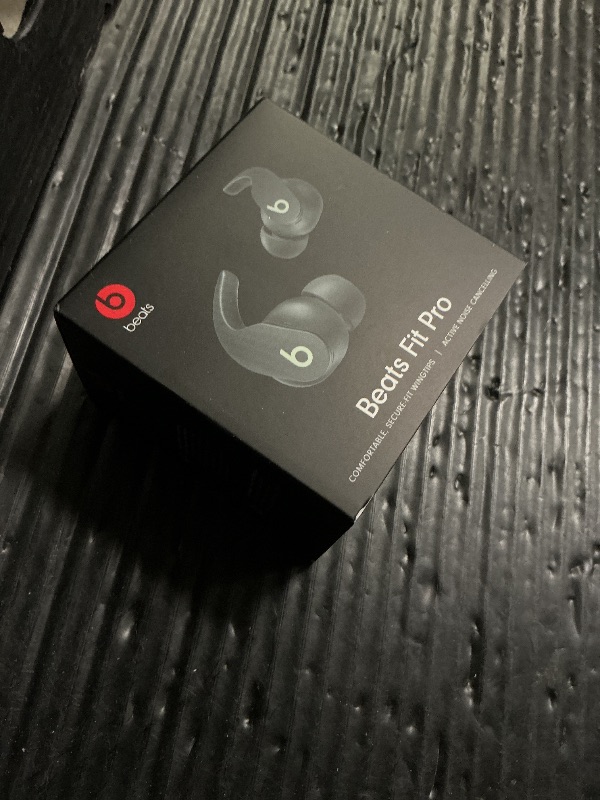 Photo 1 of Beats Fit Pro (1st Gen) - True Wireless Noise Cancelling Earbuds - Active Noise Cancelling - Sweat Resistant Earphones, Compatible with Apple & Android, Class 1 Bluetooth® - Sage Gray